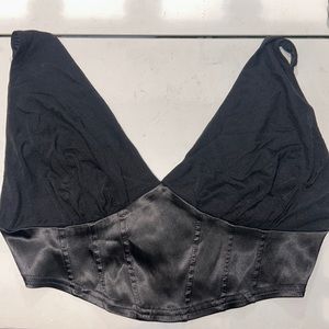 Black going out top. Brand : Wishful Thinking. Bought from long island boutique